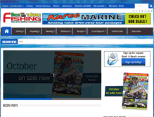 Tablet Screenshot of bnbfishing.com.au